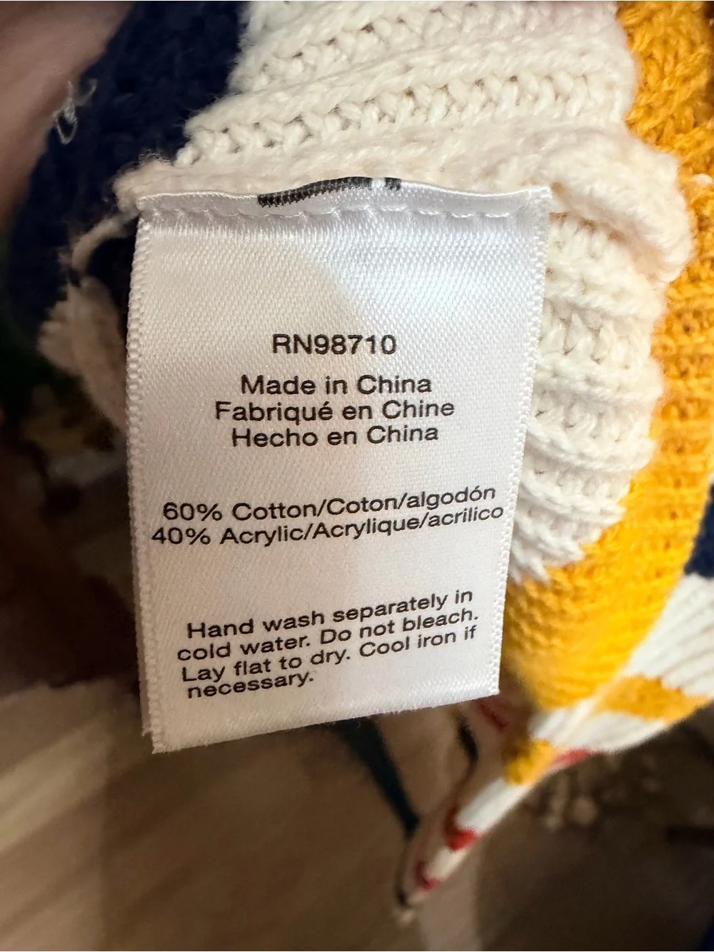 🌈 J.Crew x The Reeds Rainbow Striped Knit Sweater